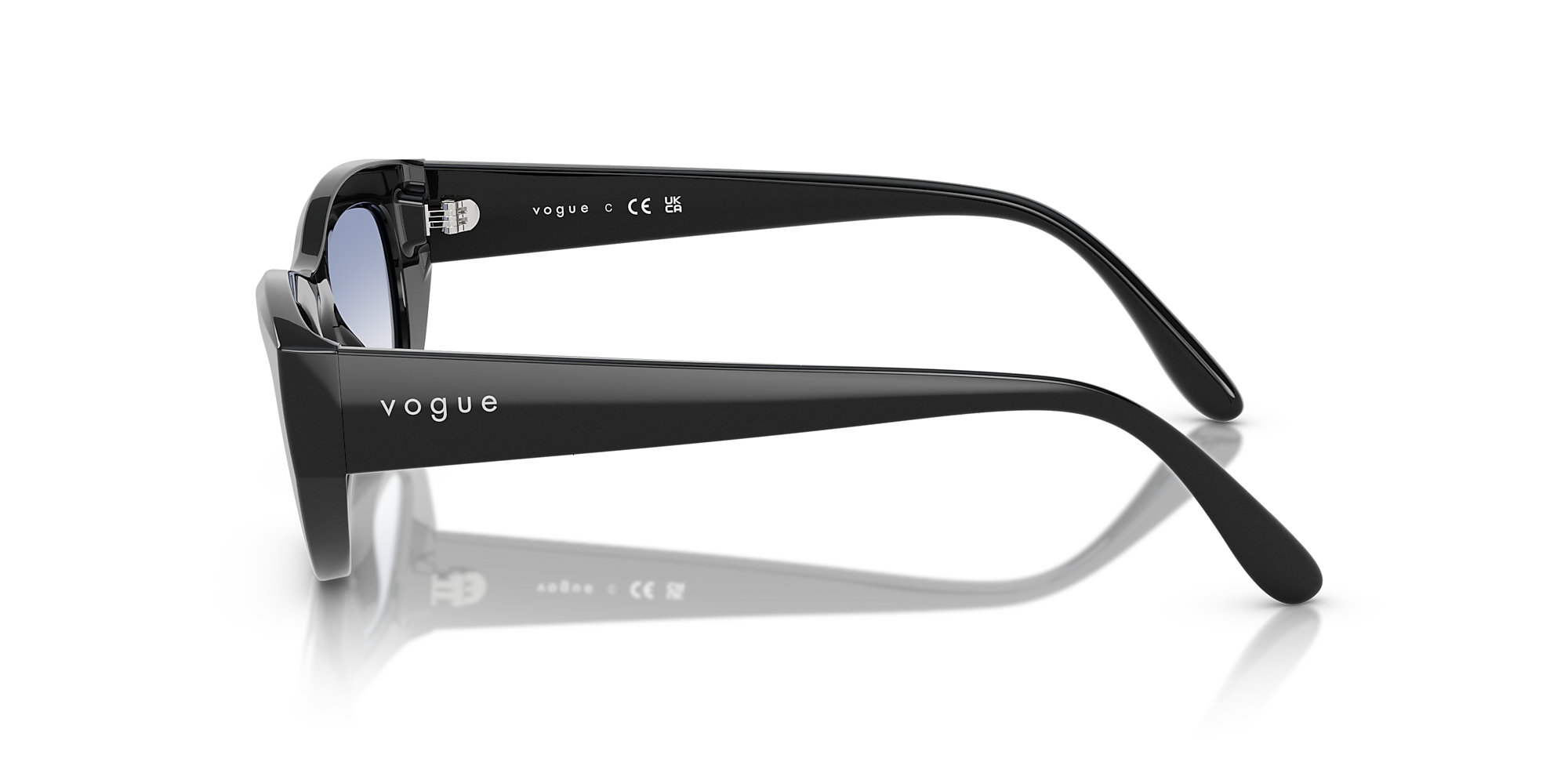 Sunglasses VO5616S - Black - Grey Gradient - Nylon | Vogue United