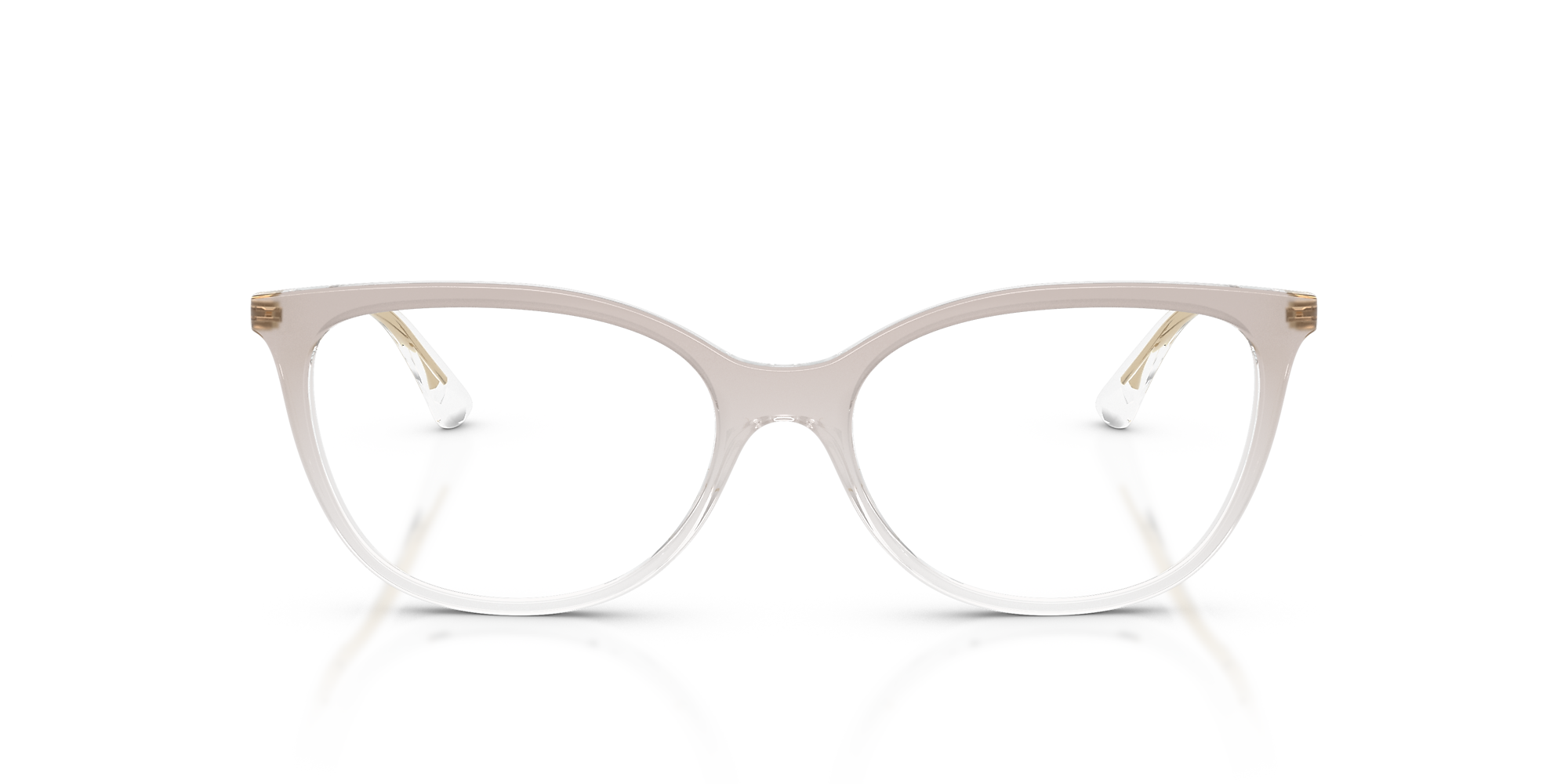 Eyeglasses VO5673 Transparent Gradient Brown Demo Lens Nylon - Main Image