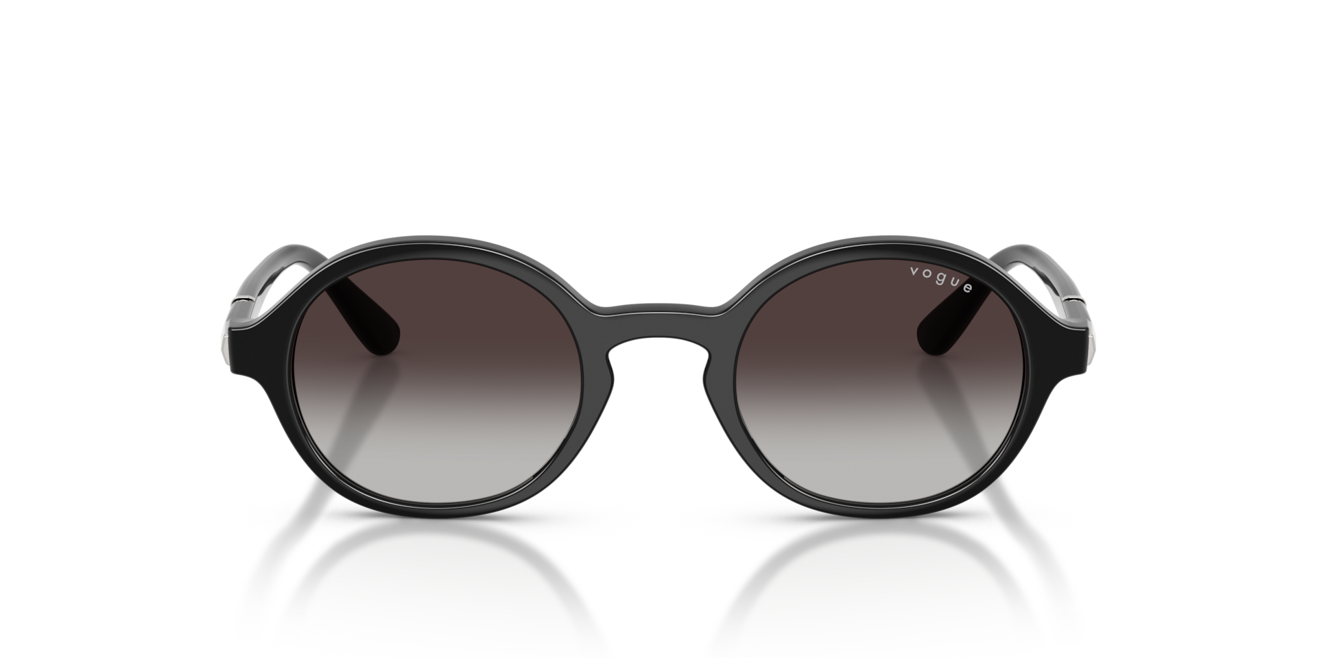 Vogue Women Sunglasses Silver Blue Grey Grad Butterfly VO4233S 323/V154 NEW Vogue Eyewear Sunglasses VO-4165-S 323/80 main image 2