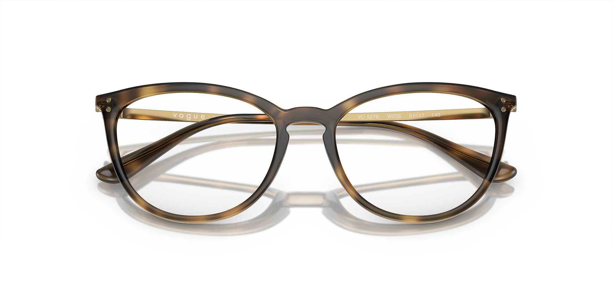 Eyeglasses VO5276 - Dark Havana - Demo Lens - Nylon & Propionate
