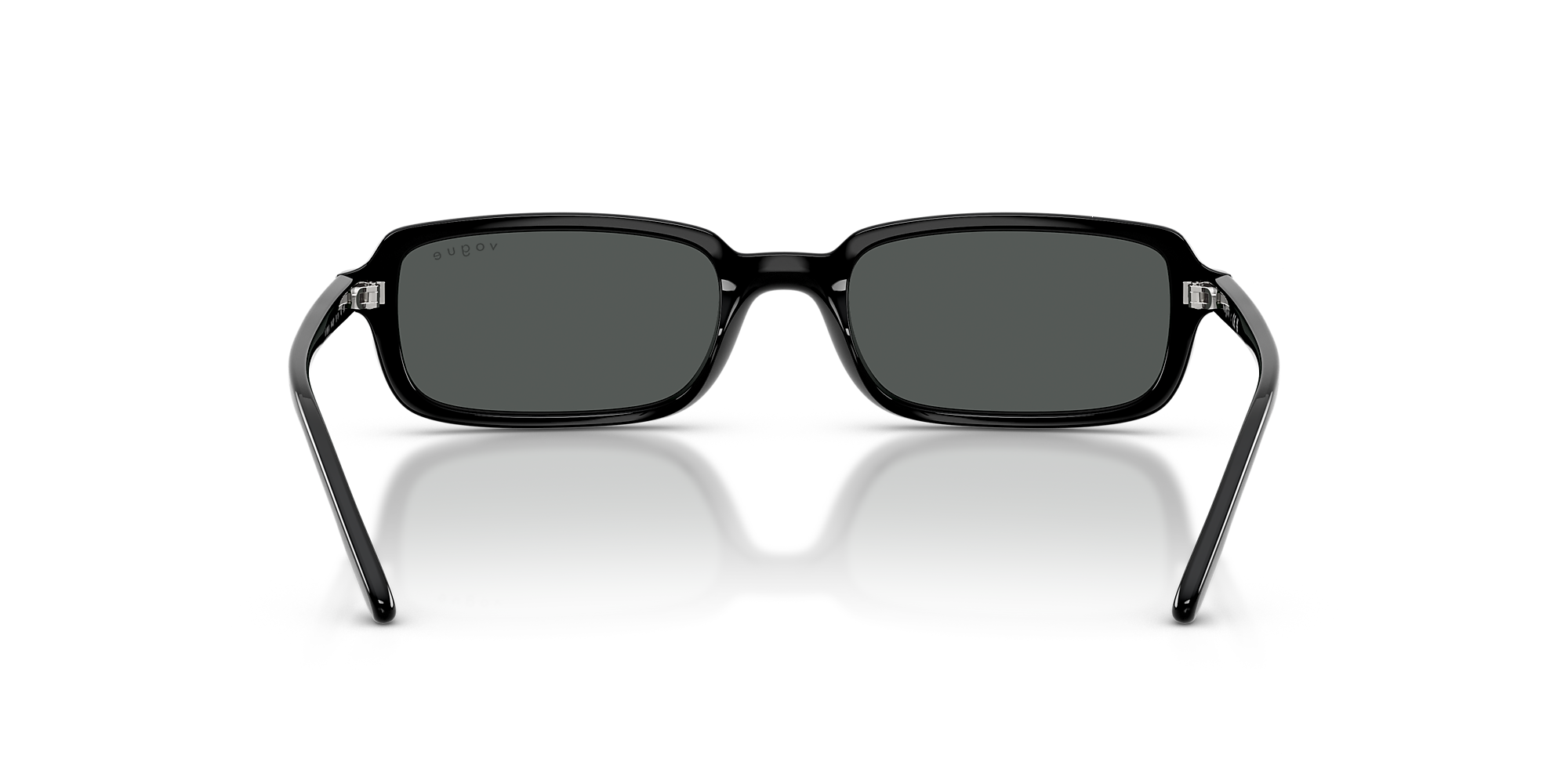 Óculos de sol VO5666S - Preto - Cinzento-escuro - Nylon | Vogue Brazil