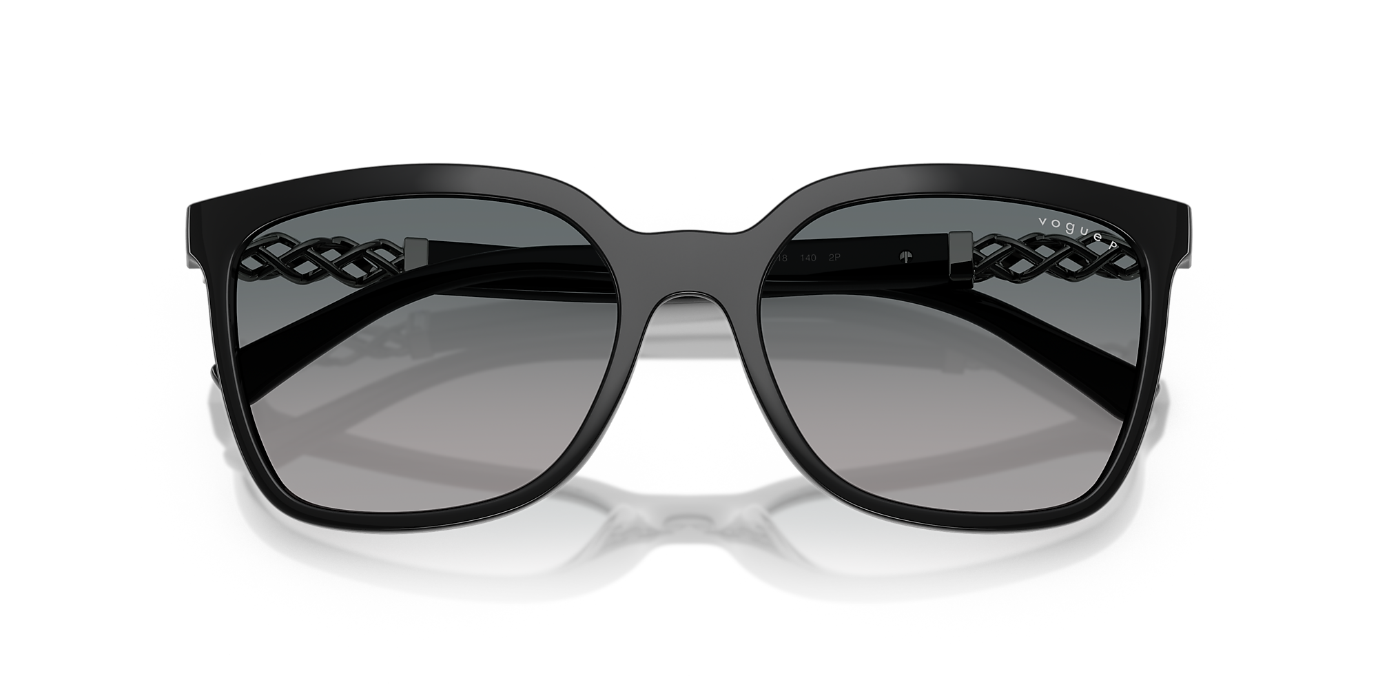 Sunglasses VO5633SB - Black - Grey Gradient Blue Polar - Nylon