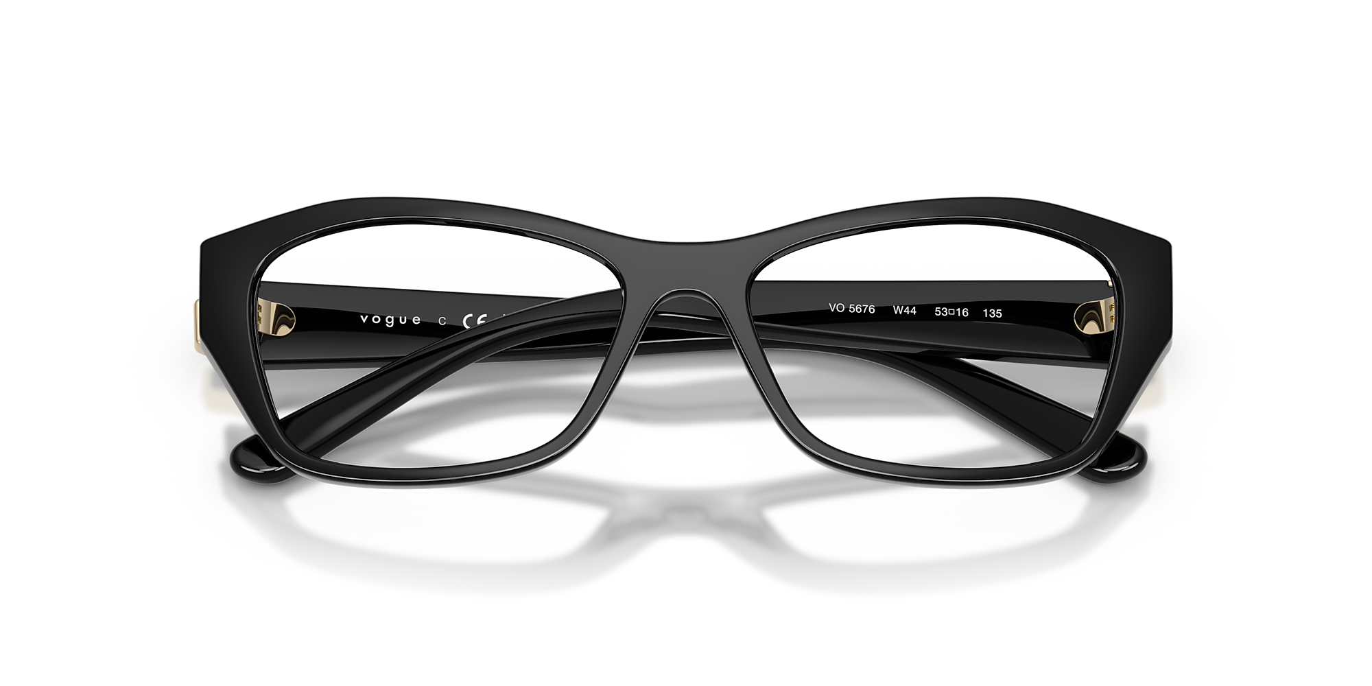 Eyeglasses VO5676 - Black - Demo Lens - Nylon | Vogue United States
