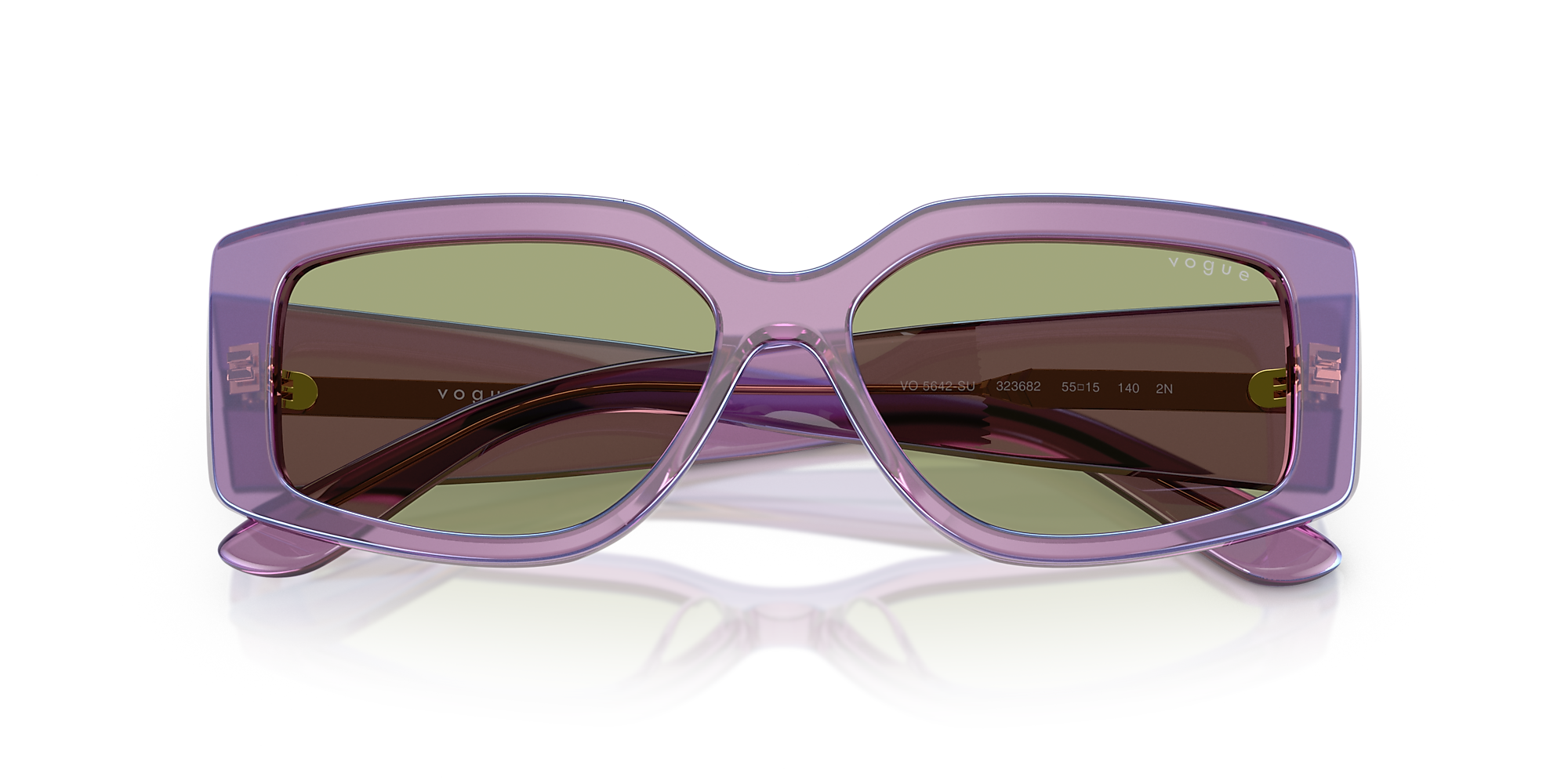 Sunglasses VO5642SU - Transparent Pearl Purple - Green