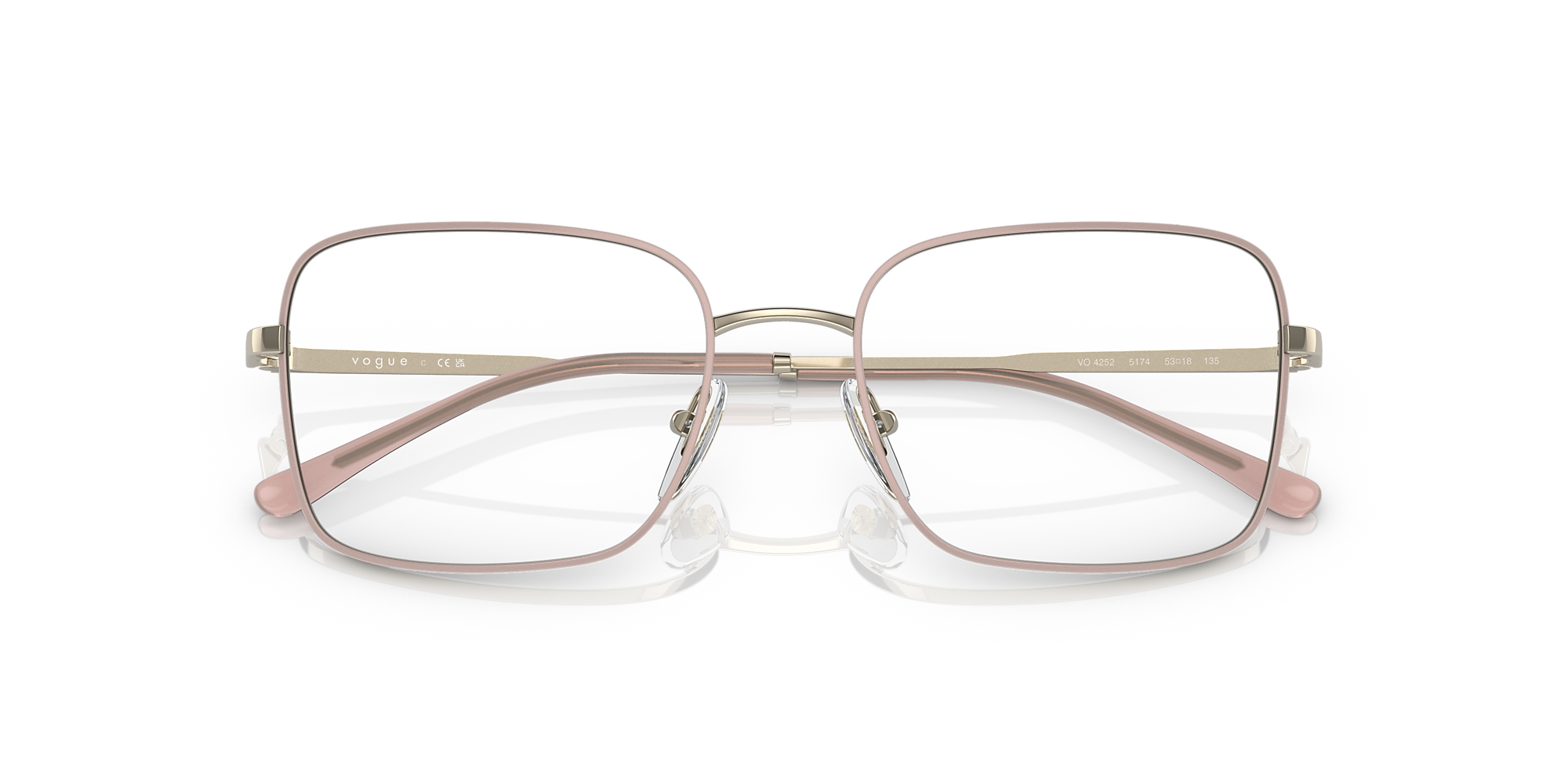 Eyeglasses VO4252 - Top Beige/pale Gold - Demo Lens - Metal