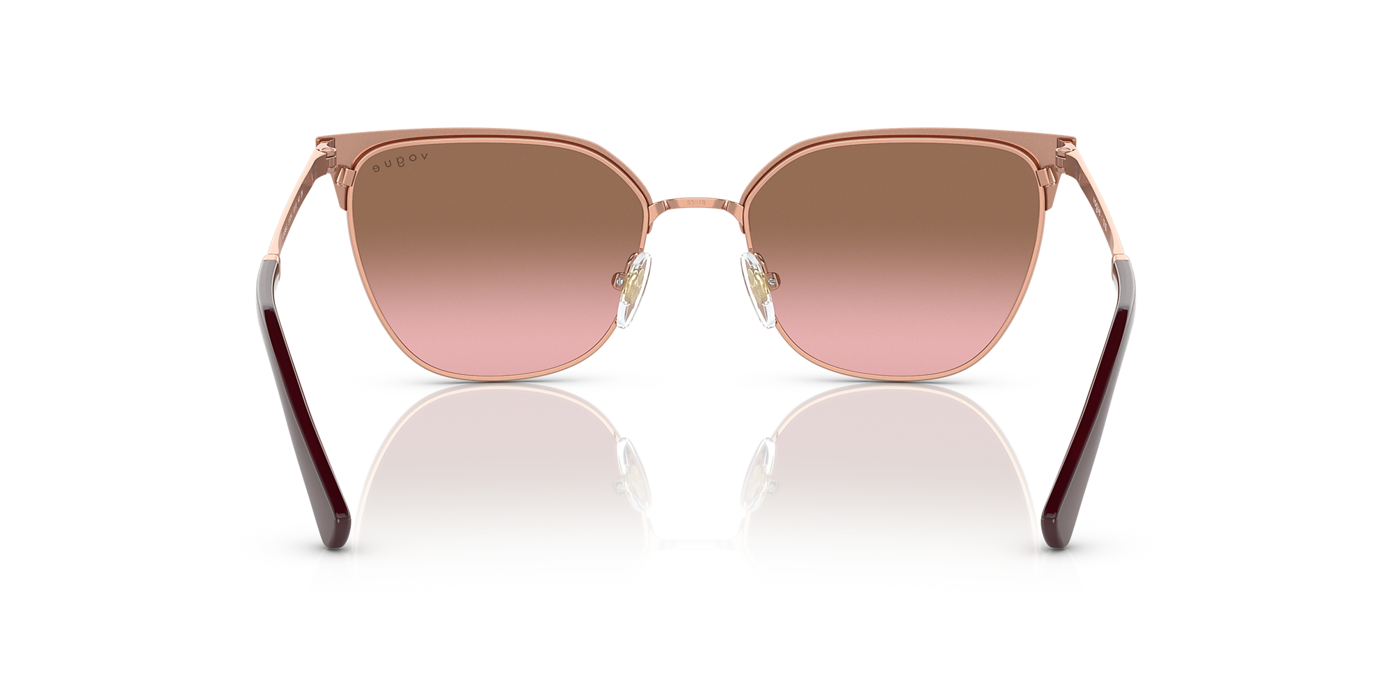 Sunglasses VO4248S - Top Bordeaux/rose Gold - Pink Gradient Brown