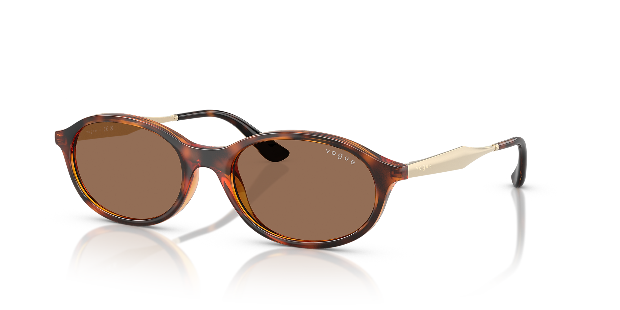 Sunglasses VO5625S Dark Havana Dark Brown Nylon Vogue