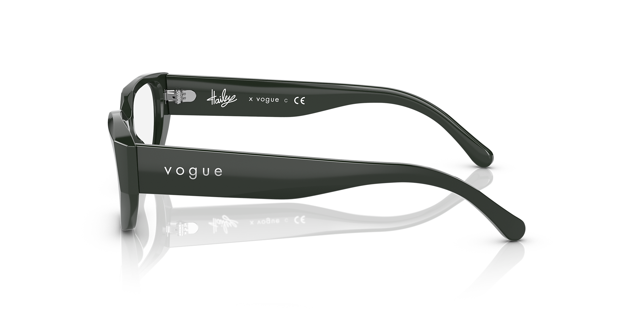 Eyeglasses VO5439 - Dark Green - Demo Lens - Acetate | Vogue