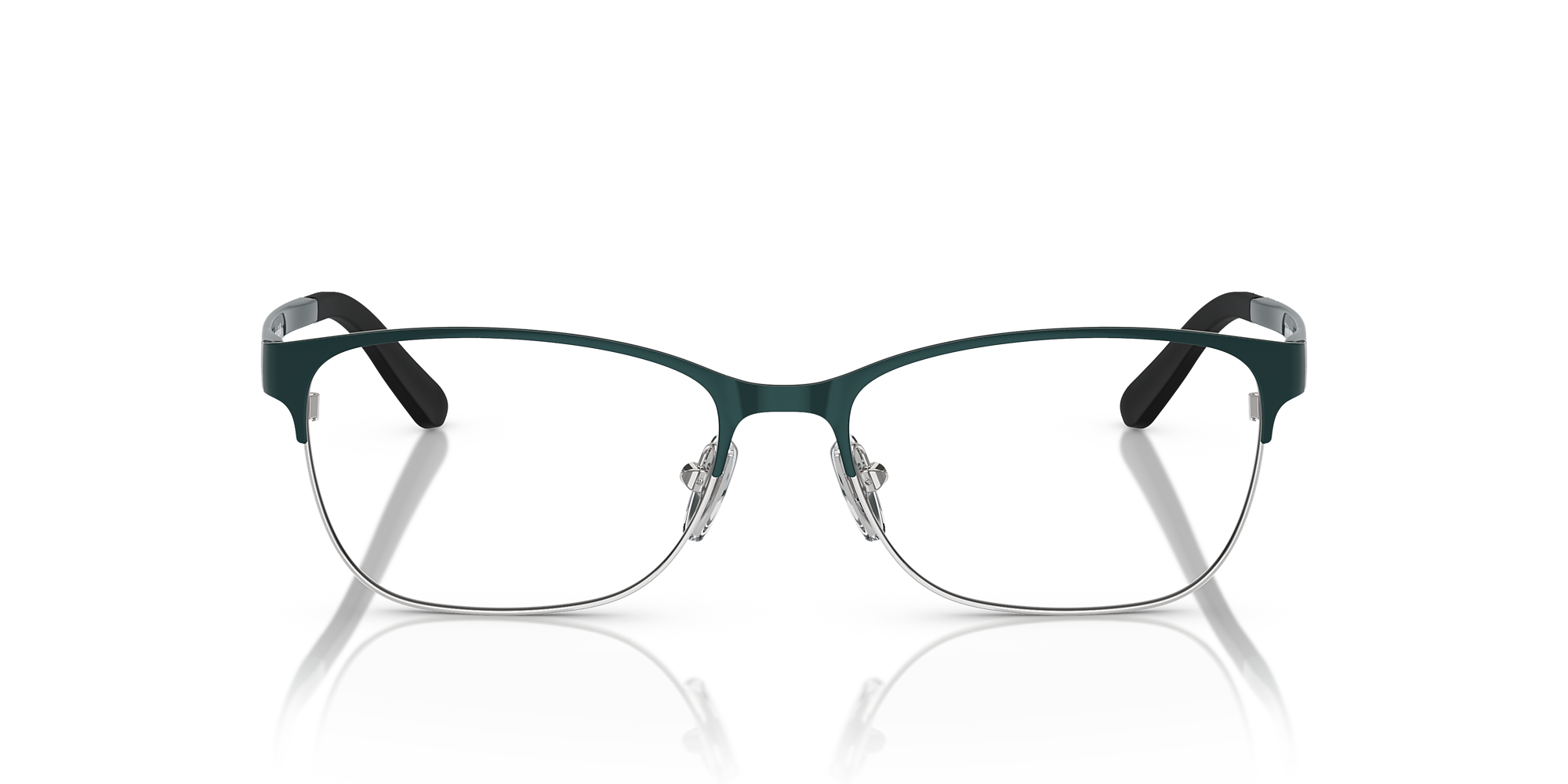 【関税込み】Vogue Eyewear サングラス Eyeglasses VO3940 - Top Dark Green/silver - Demo Lens