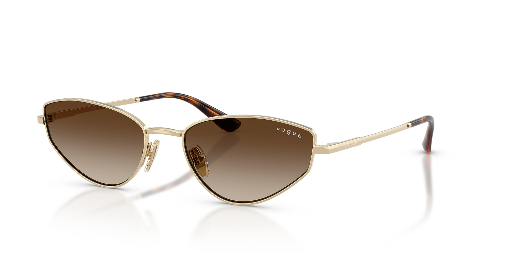ヴォーグ vogue✧サングラス Sunglasses VO4323S - Pale Gold - Purple Polar - Metal | Vogue