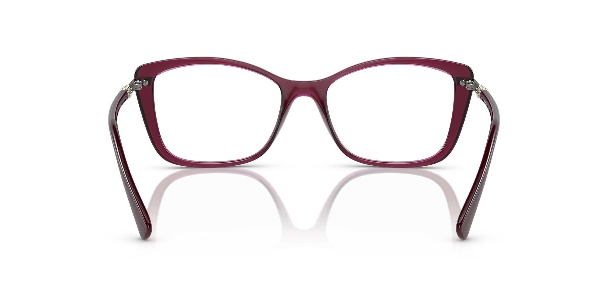 Eyeglasses VO5487B - Transparent Cherry - Demo Lens - Metal