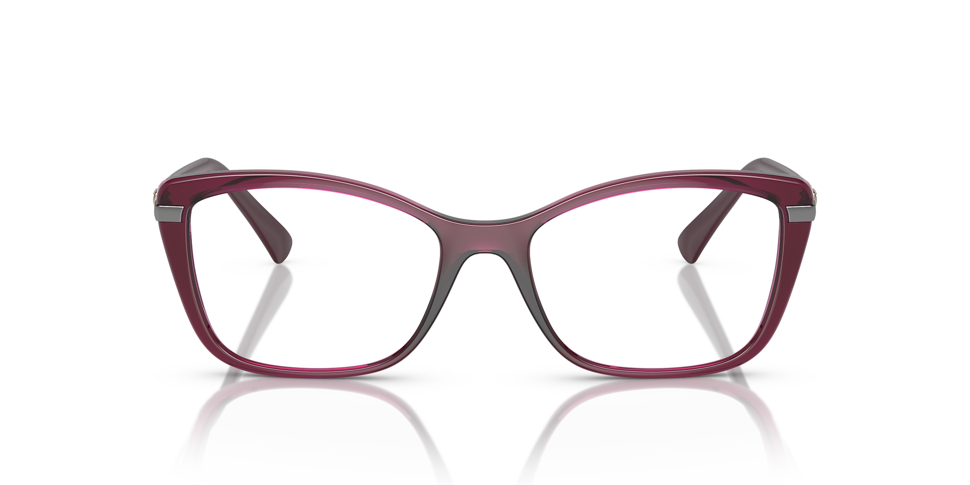 Eyeglasses VO5487B - Transparent Cherry - Demo Lens - Metal