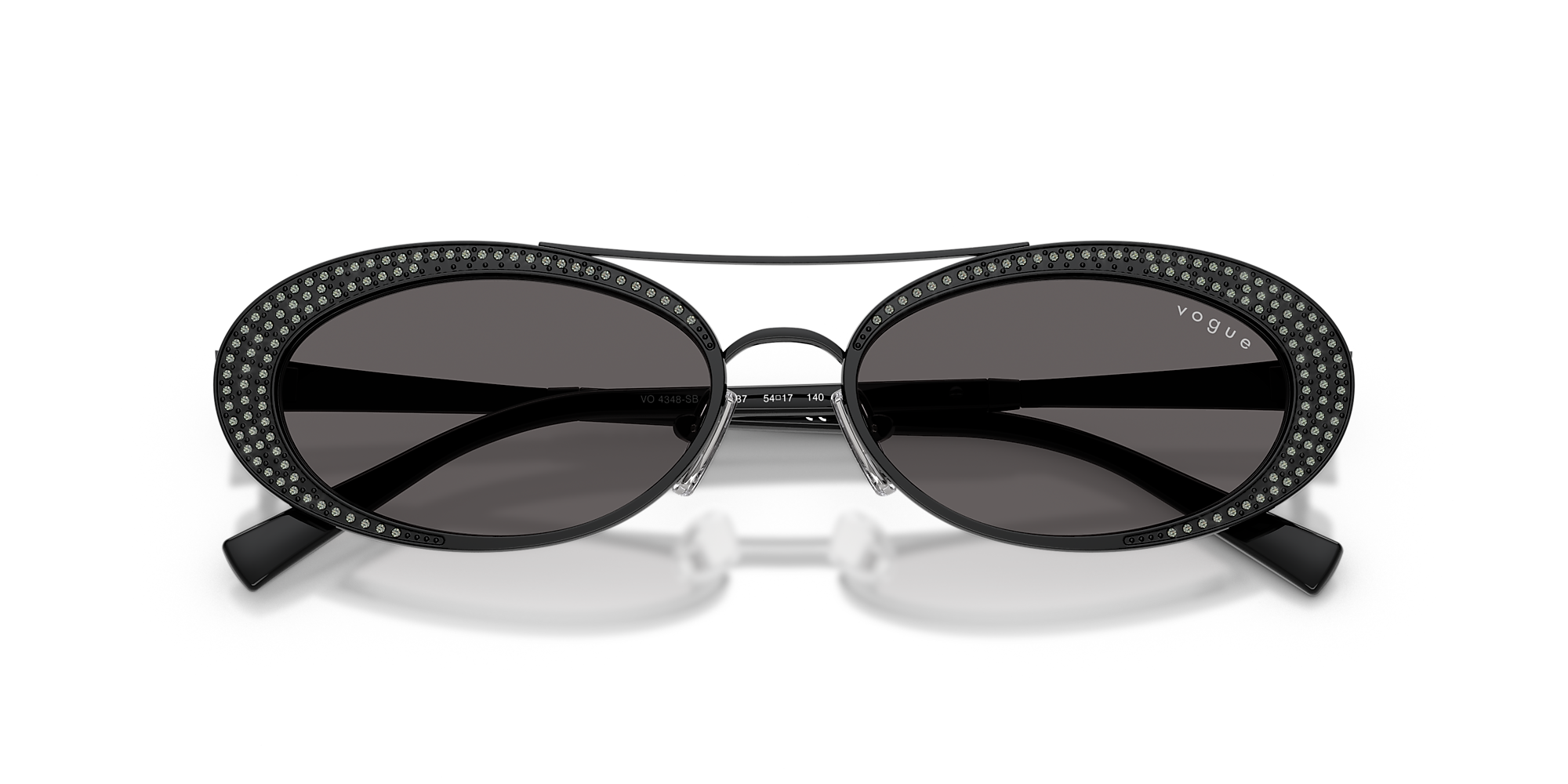 【T3993】ウォウ,イズ・ミー/Number[s] Sunglasses VO4342S - Pale Gold - Dark Brown - Metal | Vogue United