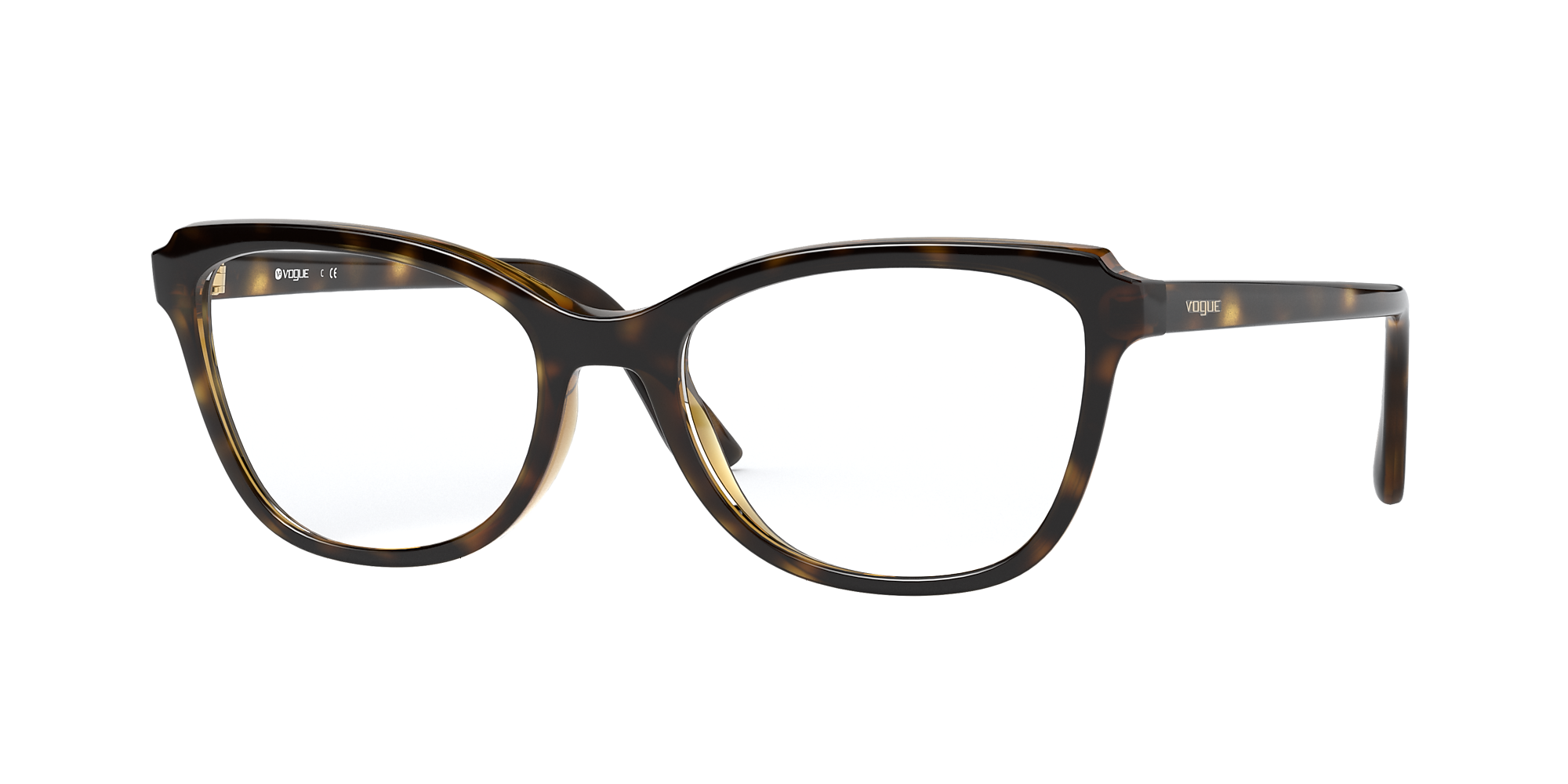 Eyeglasses VO5292 - Havana - Demo Lens - Nylon | Vogue United States