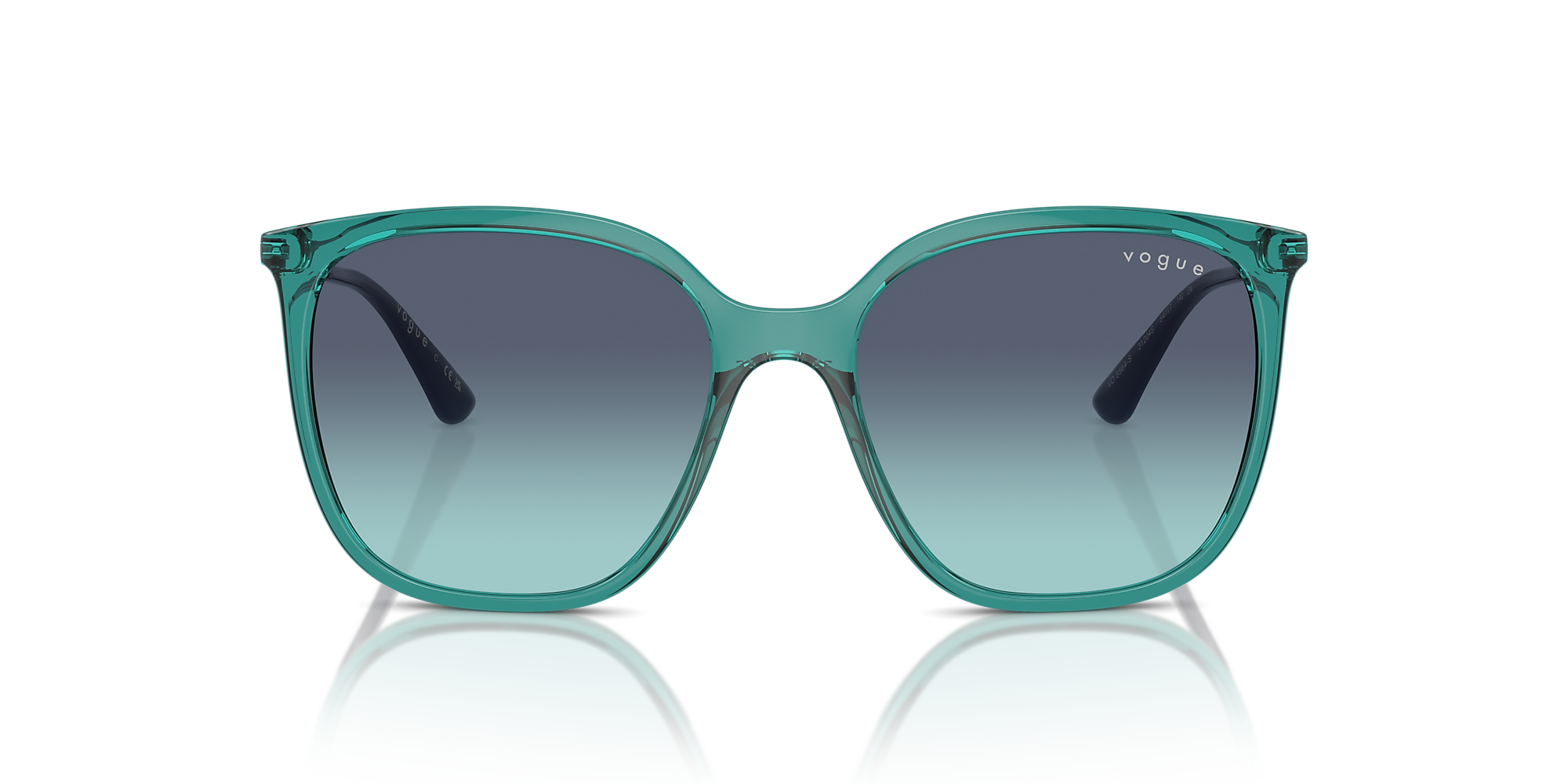 Sunglasses VO5564S - Transparent Petroleum - Azure Gradient