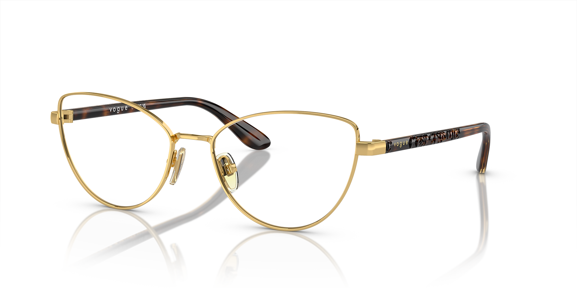 Eyeglasses VO4285 - Gold - - Metal | Vogue United States