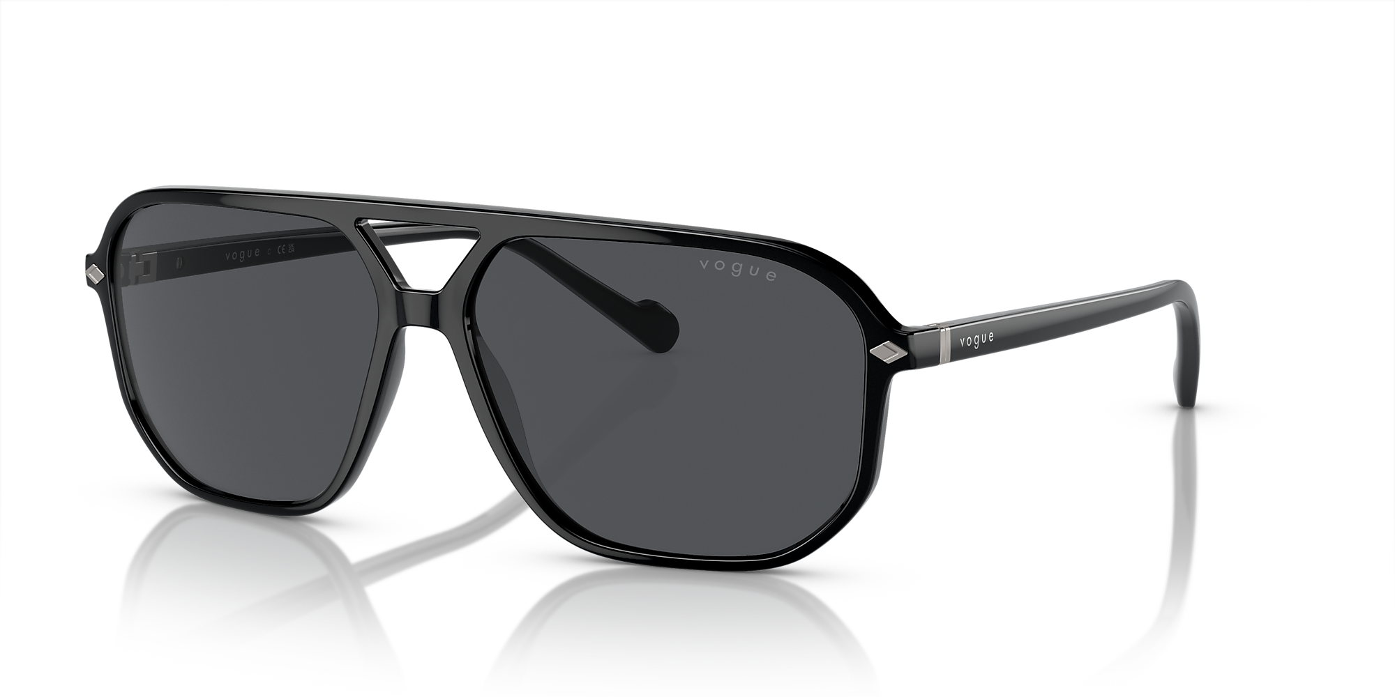 Sunglasses VO5531S - Black - Grey - Nylon | Vogue United States
