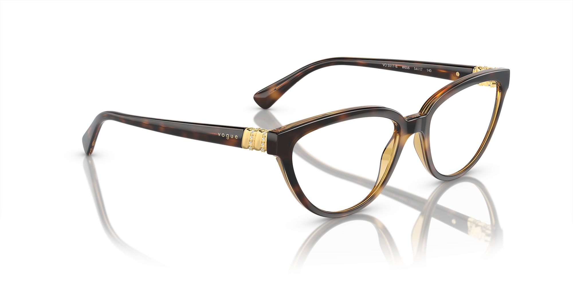 Eyeglasses VO5517B - Dark Havana - - Nylon | Vogue United States