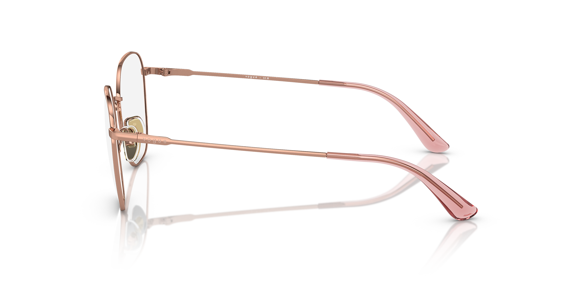 Eyeglasses VO4178 - Rose Gold - Demo Lens - Metal | Vogue