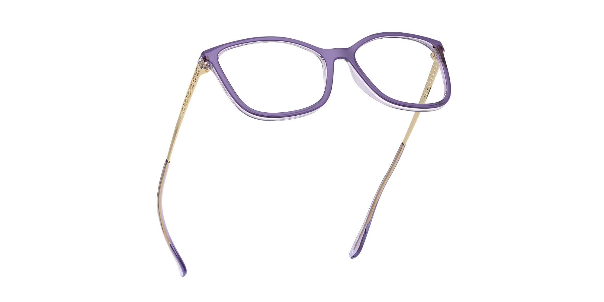 Eyeglasses VO5334 - Purple On Transparent Purple - Demo Lens 