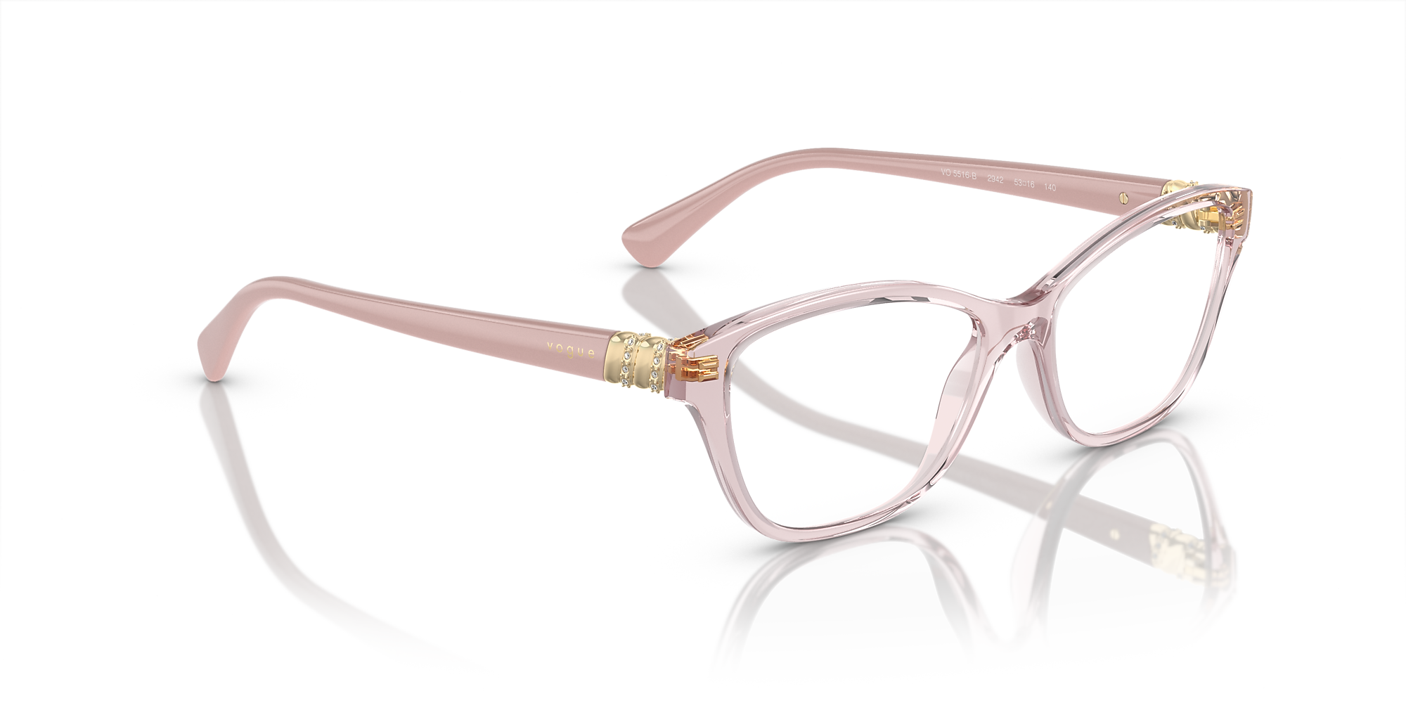 Eyeglasses VO5516B - Transparent Pink - - Nylon | Vogue
