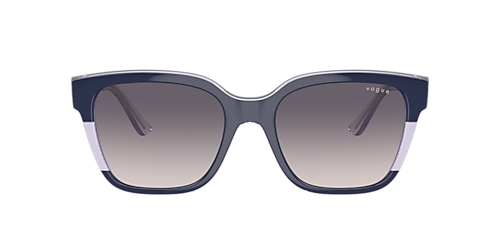 Sunglasses VO5558S - Black/transp Grey Glitter - Dark Grey