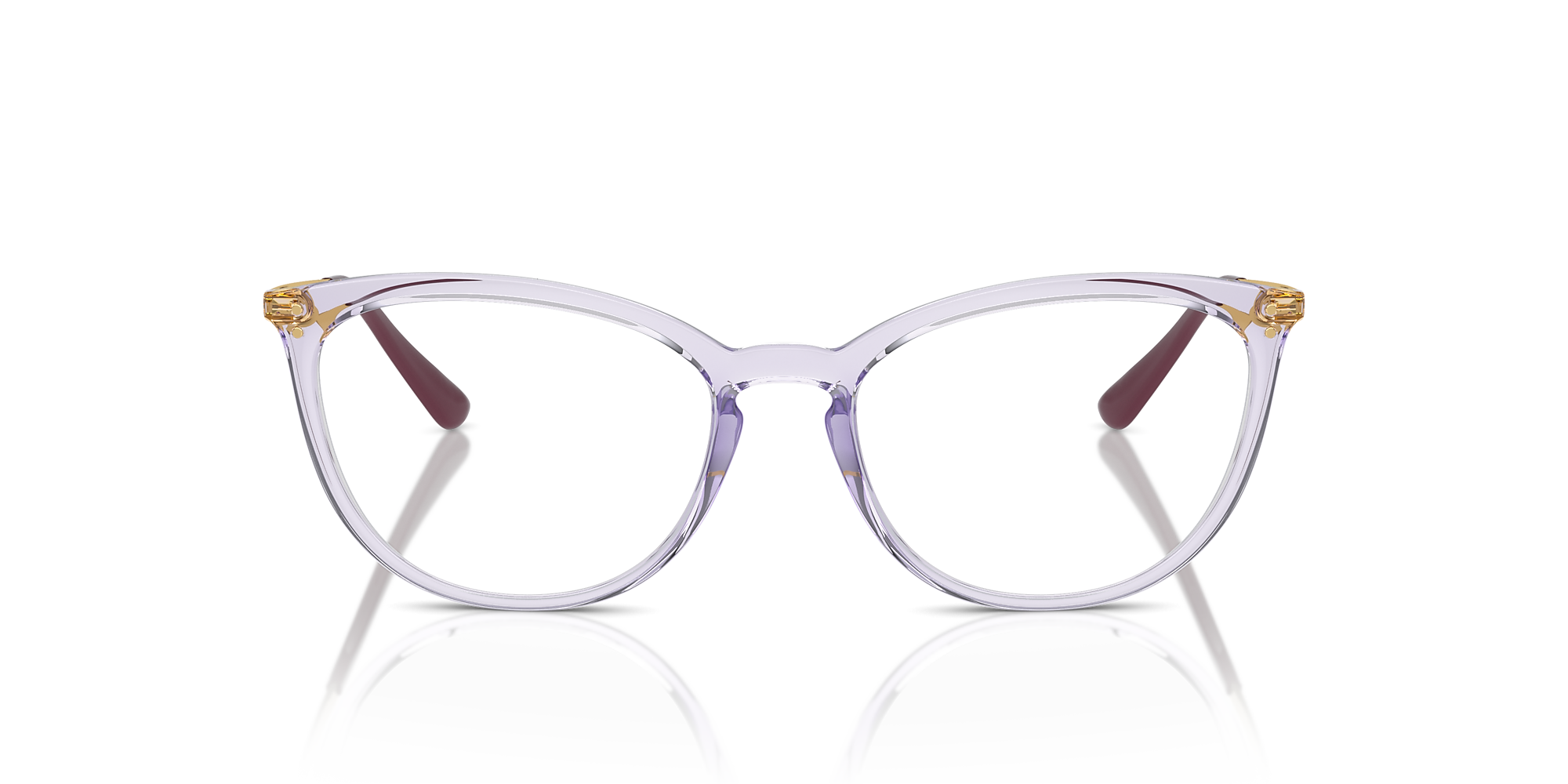 Eyeglasses VO5276 - Transparent Violet - Demo Lens - Metal | Vogue