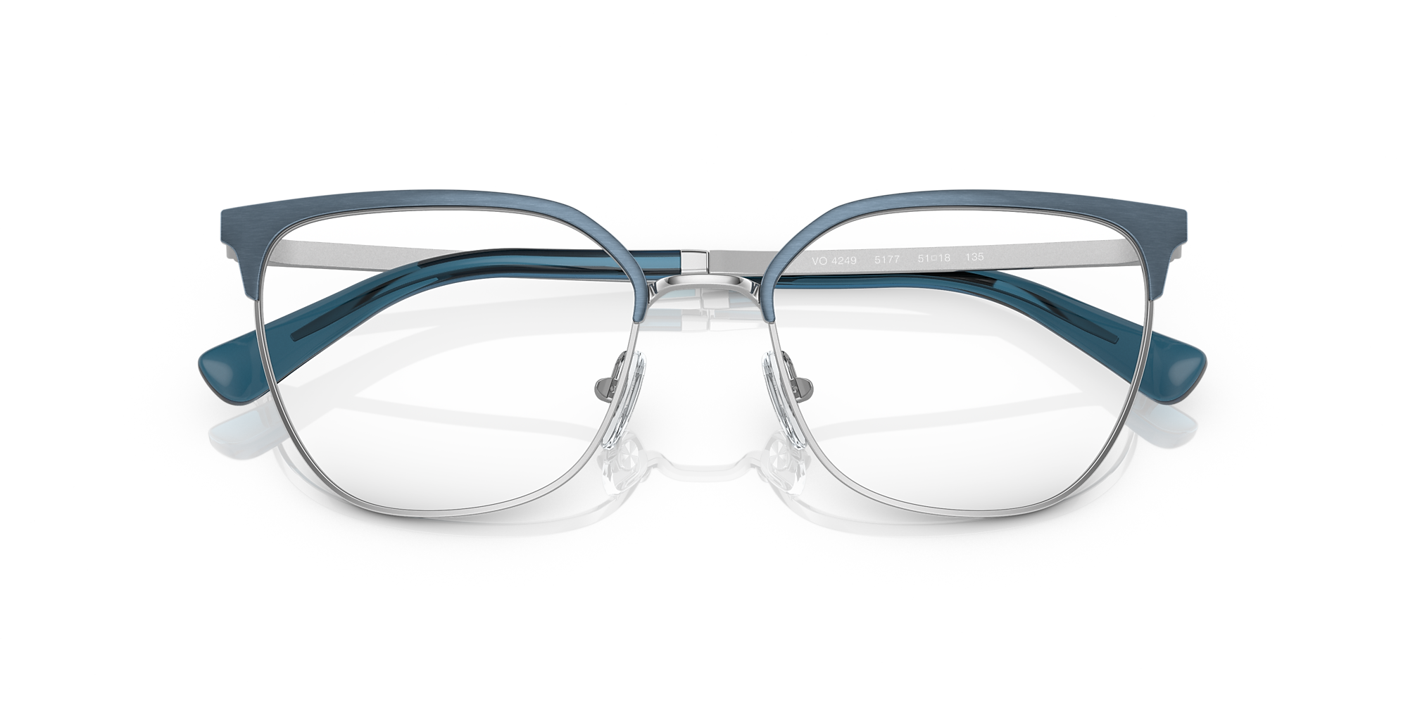 Eyeglasses VO4249 - Top Brushed Azure/silver - Demo Lens