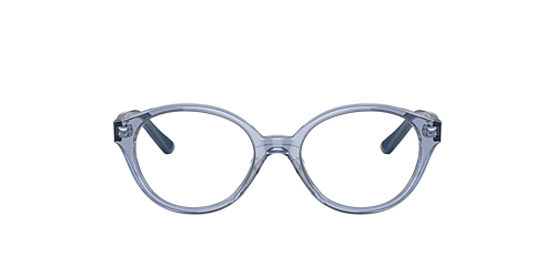 Eyeglasses VY2009 - Top Black On Transparent - Demo Lens