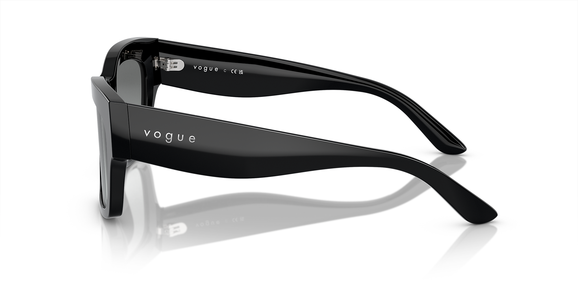 Sunglasses VO5524S - Black - Grey - Acetate | Vogue United States