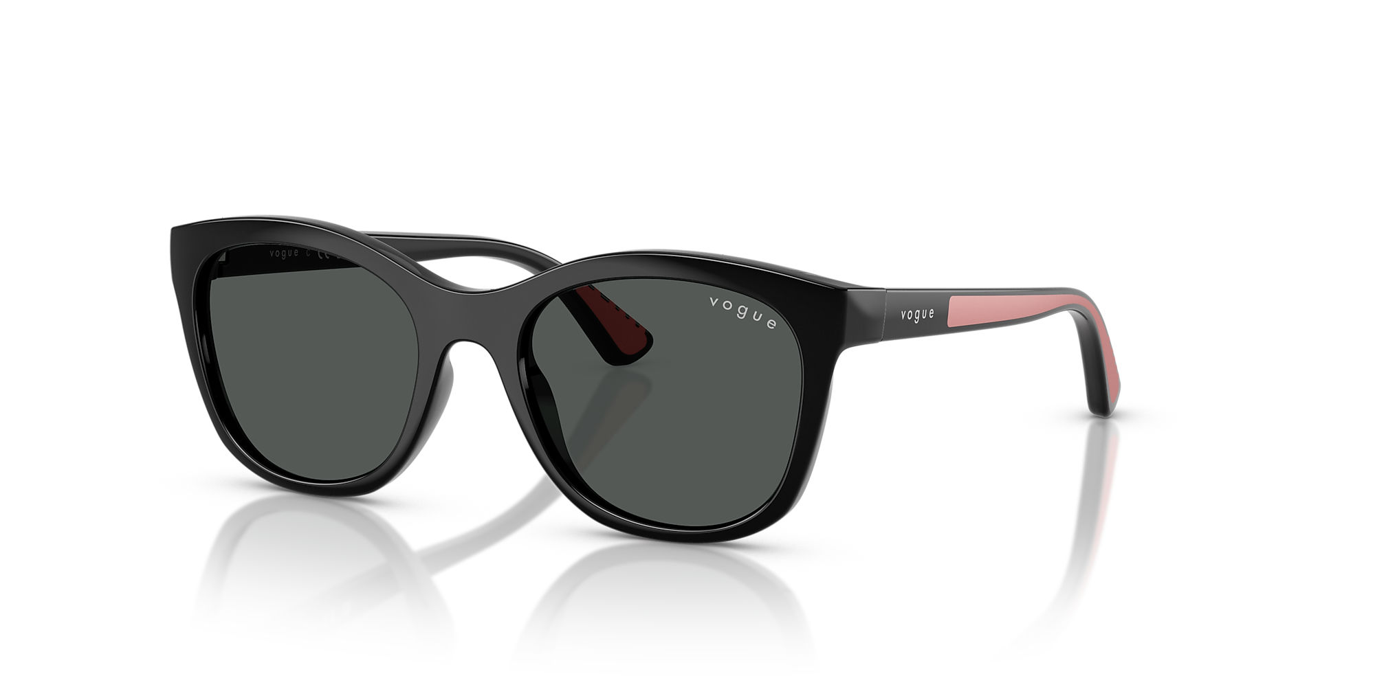 海外　VOGUE Sunglasses VJ2028 - Black - Dark Grey - Nylon | Vogue United