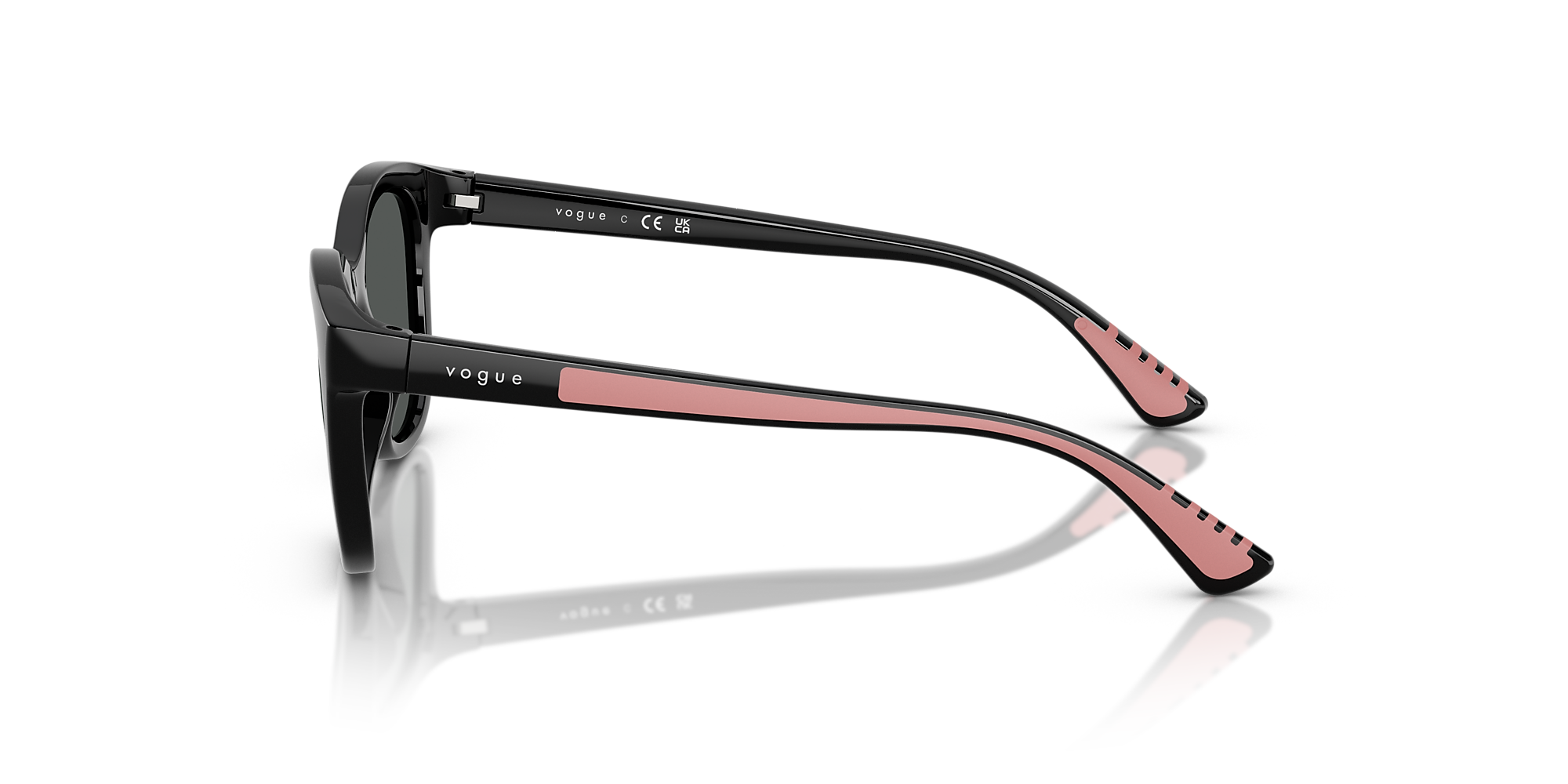 海外　VOGUE Sunglasses VJ2028 - Black - Dark Grey - Nylon | Vogue United