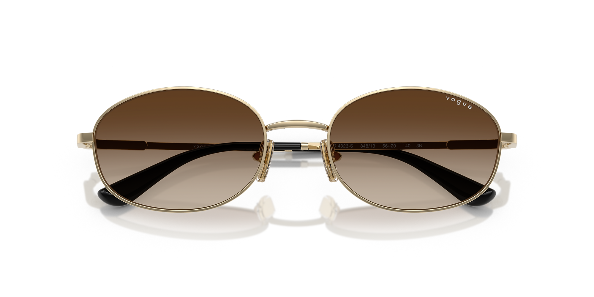 Sunglasses VO4323S - Pale Gold - Purple Polar - Metal | Vogue