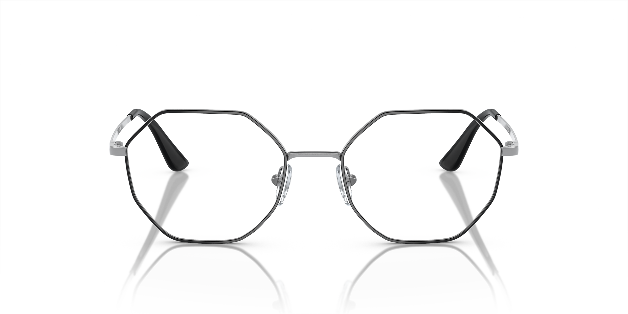 Eyeglasses VO4094 - Top Black/matte Silver - Demo Lens - Metal