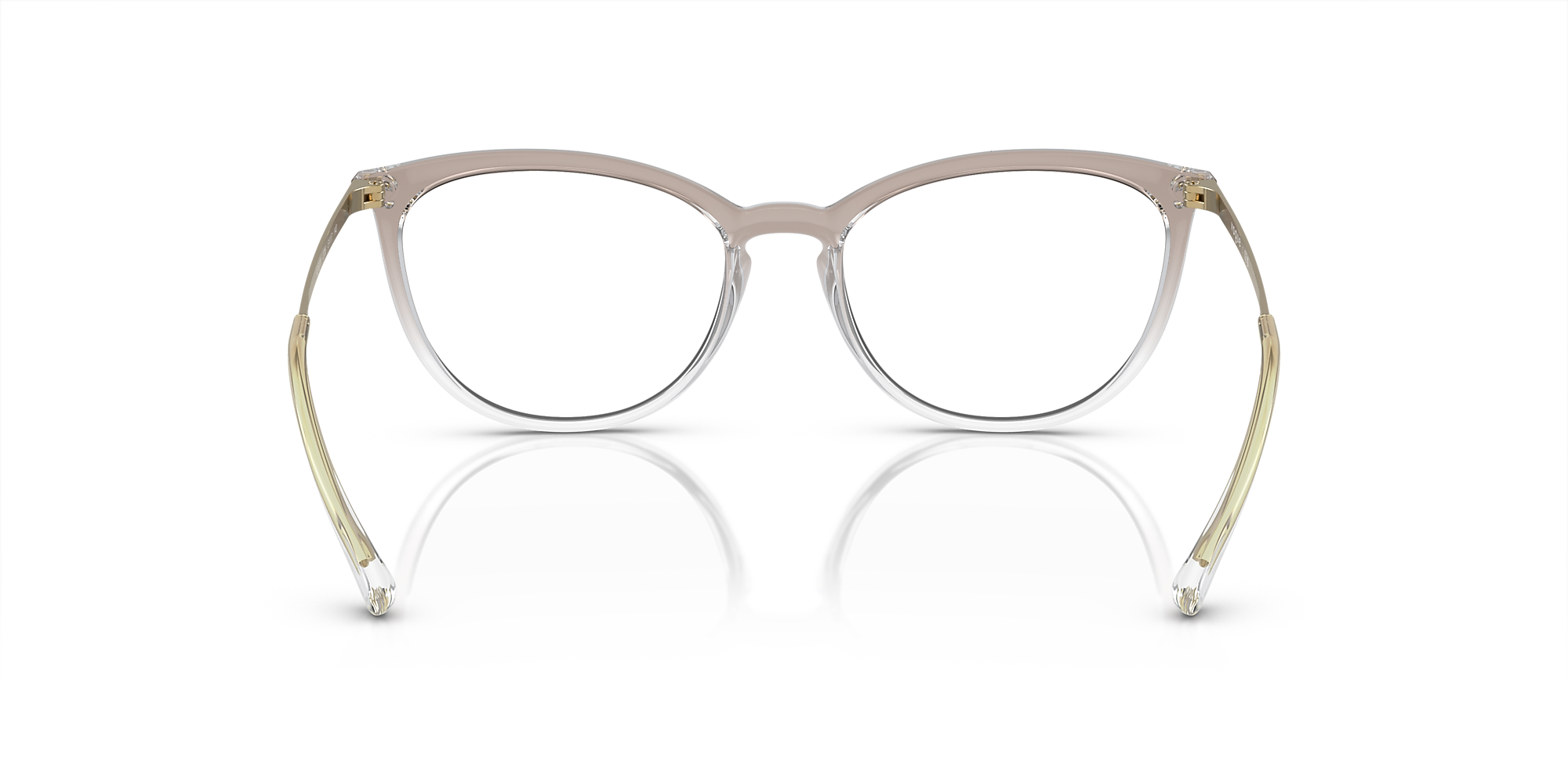 Eyeglasses VO5276 - Brown Gradient Transparent - Demo Lens - Nylon