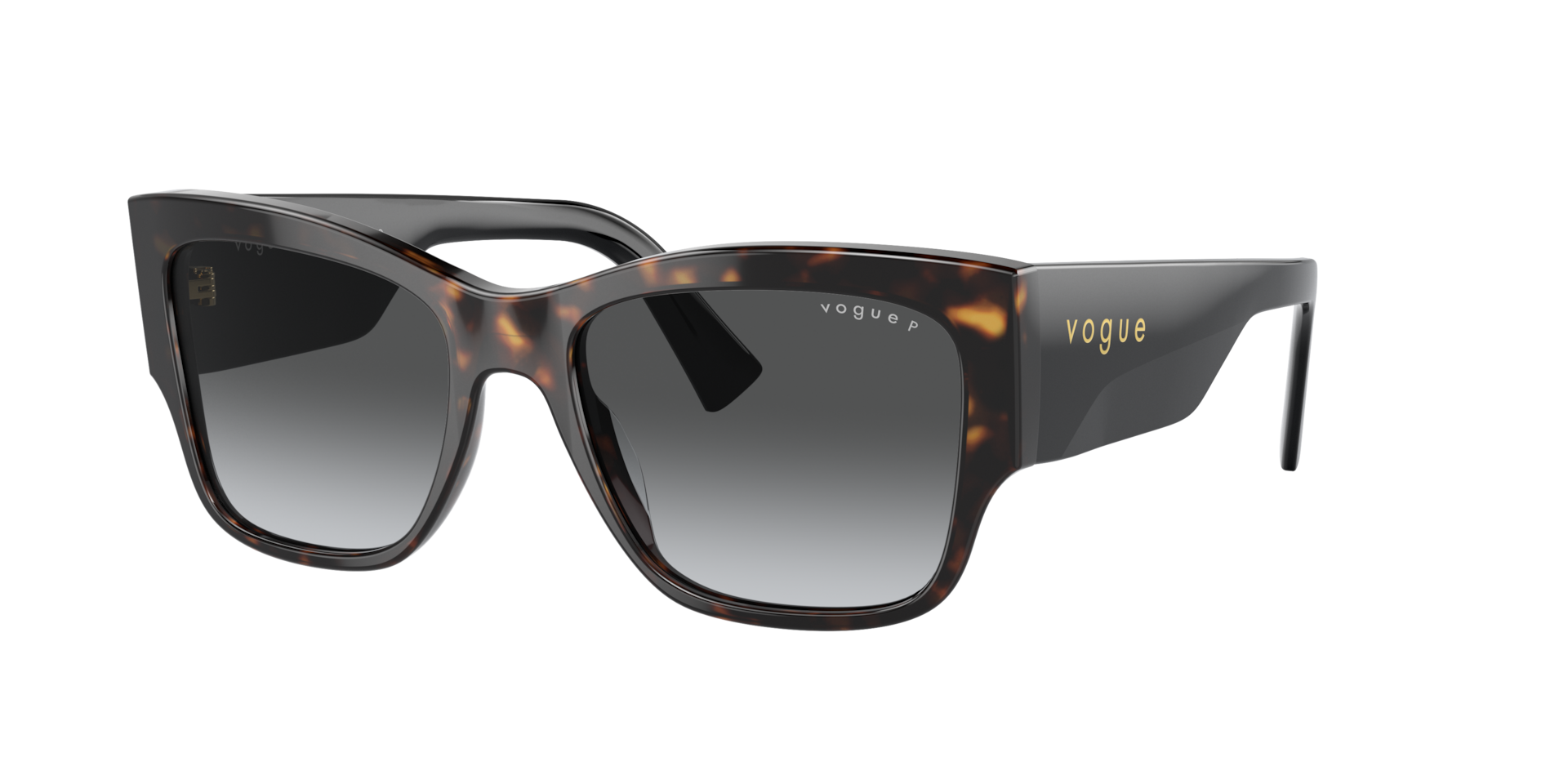 Vogue Sunglasses VO2269-S W44 Black Square Frames with Green  display picture 2