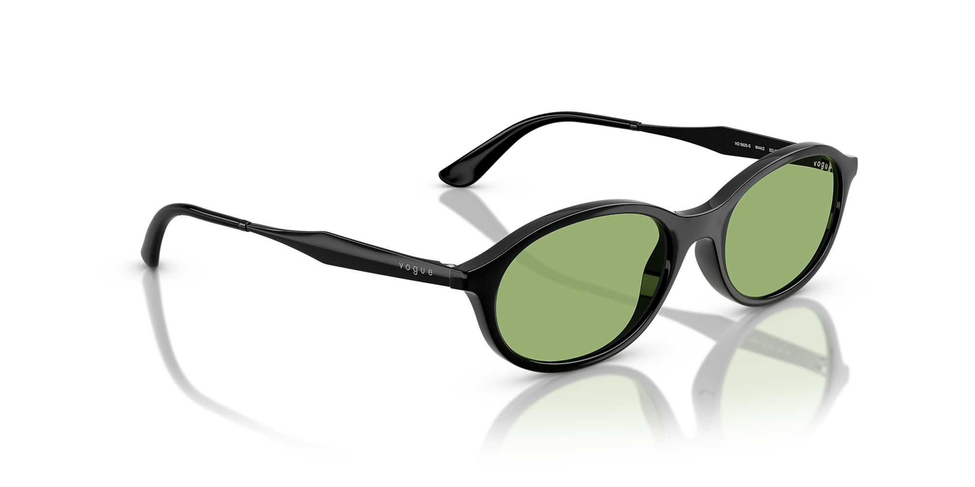 Sunglasses VO5625S - Black - Green - Nylon | Vogue United States Sunglasses VO5625S - Black - Green - Nylon | Vogue United States