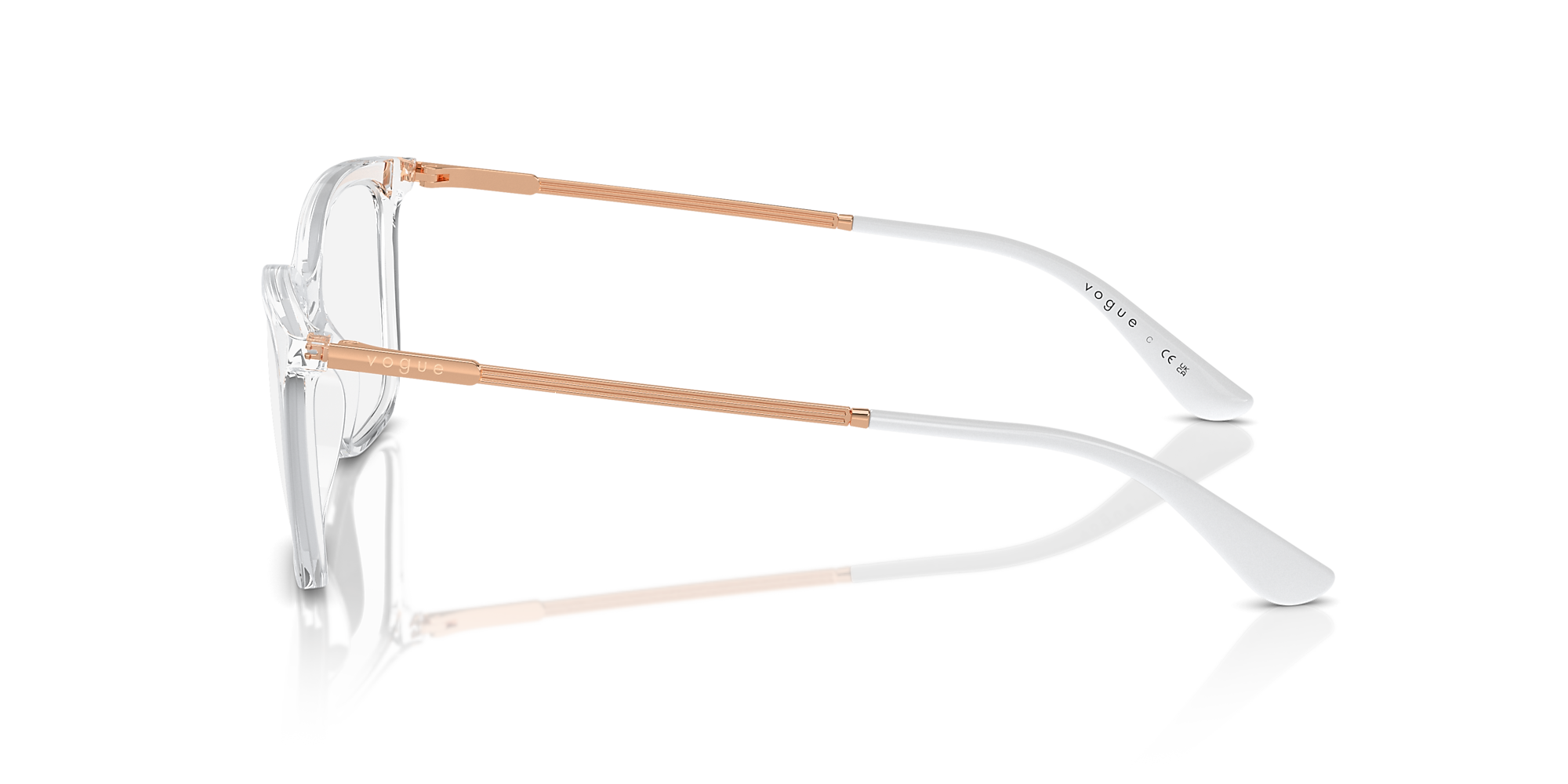 Eyeglasses VO5563 - Transparent - Demo Lens - Metal | Vogue United