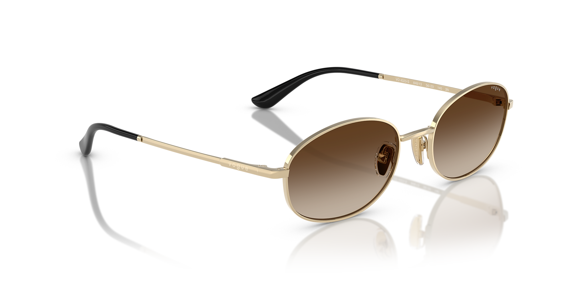 Sunglasses VO4323S - Pale Gold - Purple Polar - Metal | Vogue