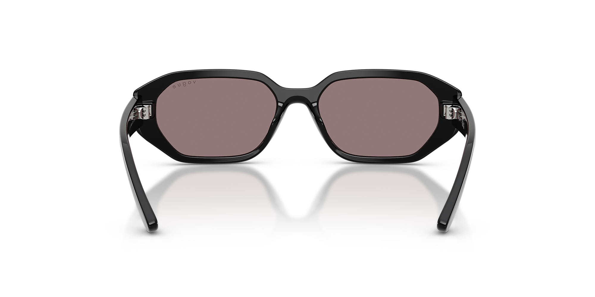 Sunglasses VJ2034 - Black - Dark Purple - Nylon | Vogue United States