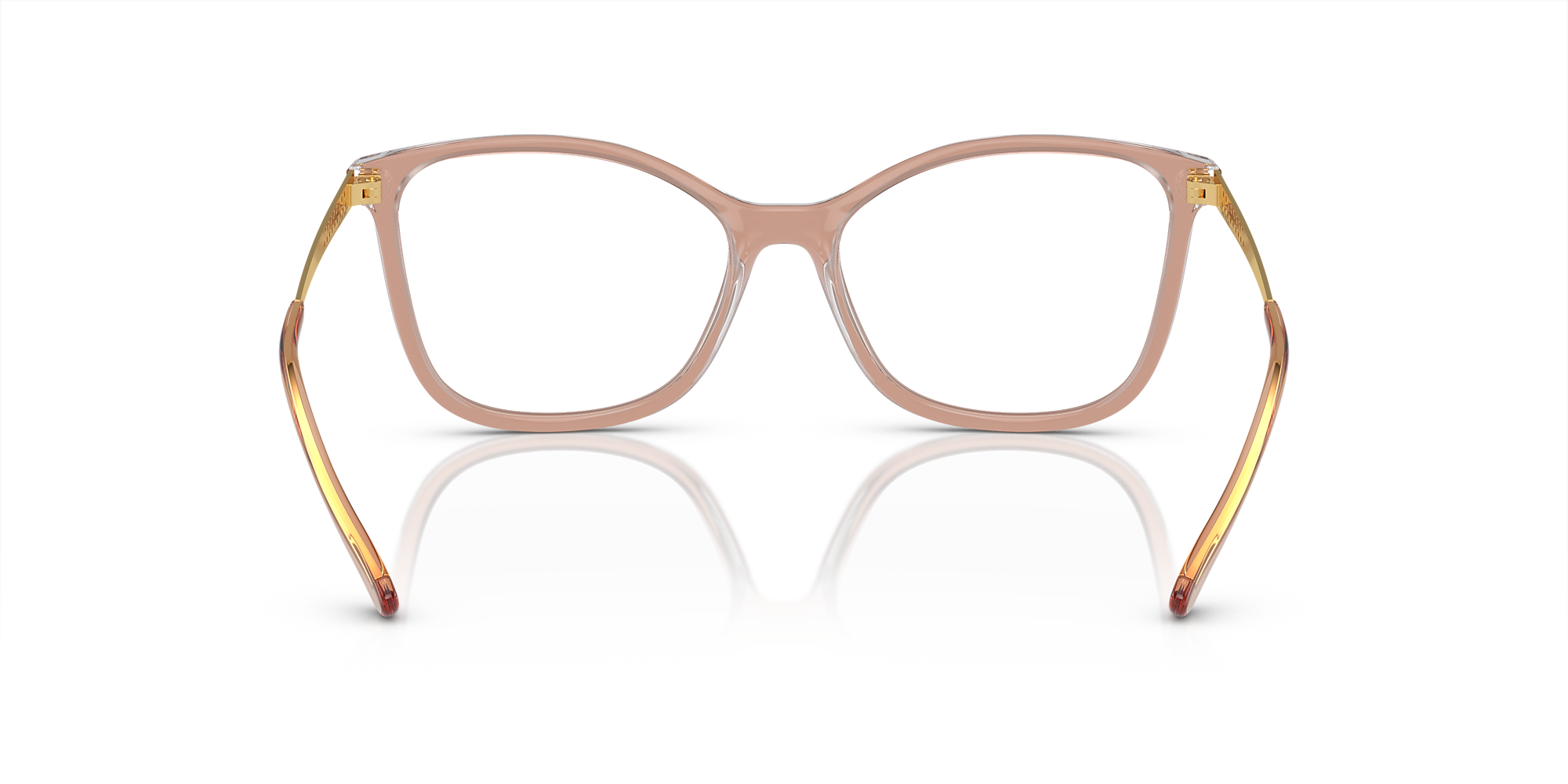 Eyeglasses VO5334 - Top Pink On Transparent - Demo Lens - Nylon