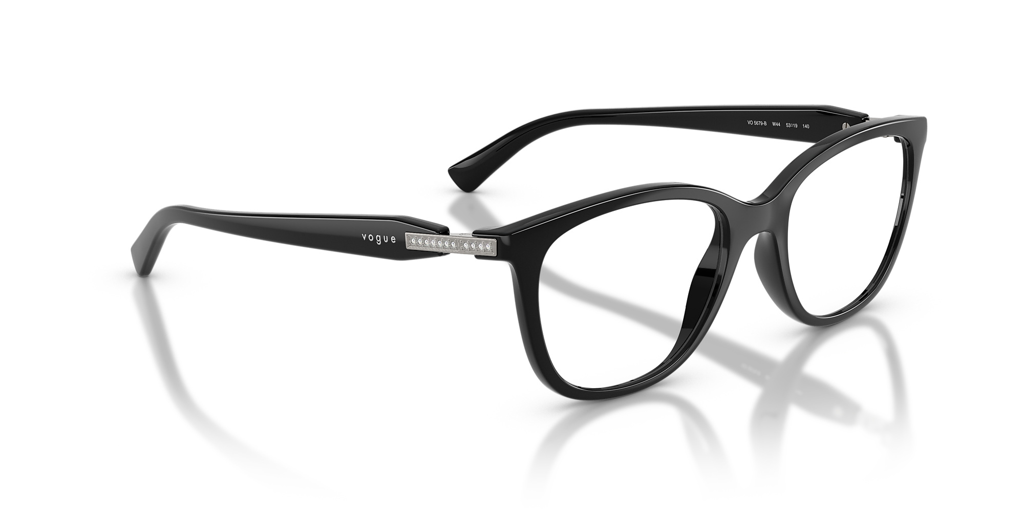 Eyeglasses VO5679B - Black - Demo Lens - Nylon | Vogue United States