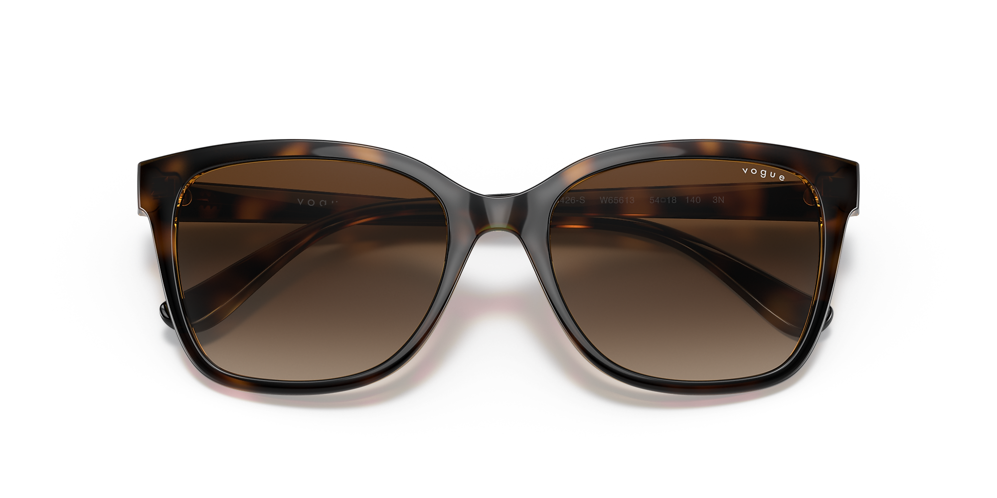 Óculos de sol VO5426S - Havana Escuro - Castanho Gradiente - Nylon