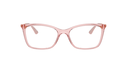 Eyeglasses VO5563 - Transparent Caramel - Demo Lens - Metal