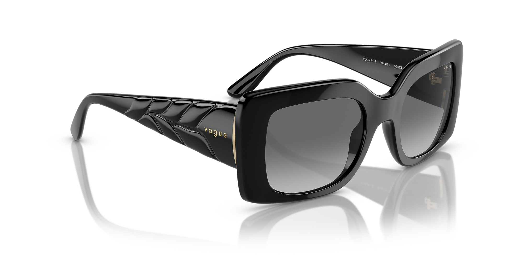Sunglasses VO5481S - Black - Gradient Grey - Injected | Vogue