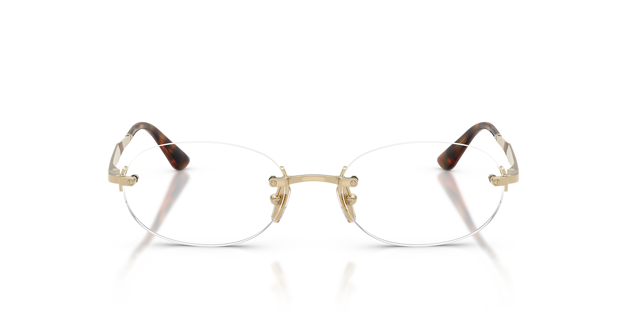 Eyeglasses VO4343 - Pale Gold - Demo Lens - Metal | Vogue United