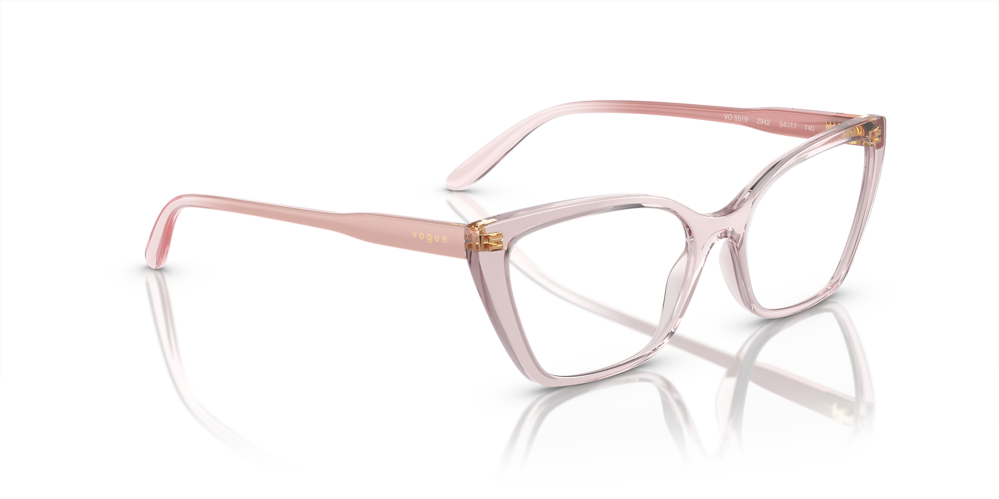 Eyeglasses VO5519 - Transparent Pink - - Nylon | Vogue United States