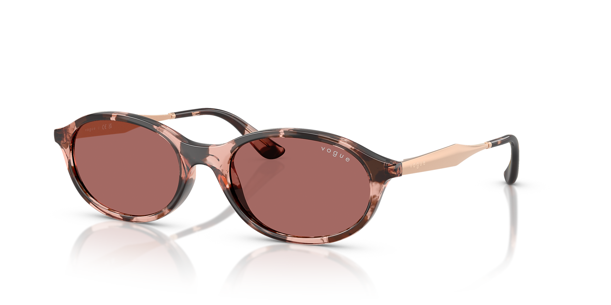 Sunglasses VO5625S - Rose Havana - Dark Violet - Nylon | Vogue Sunglasses VO5625S - Rose Havana - Dark Violet - Nylon | Vogue