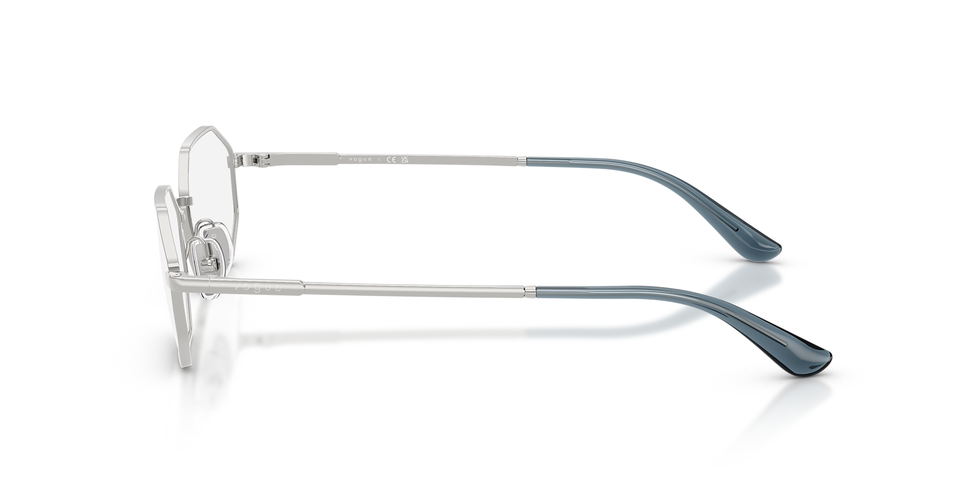 Eyeglasses VO4341 - Silver - Demo Lens - Metal | Vogue United States