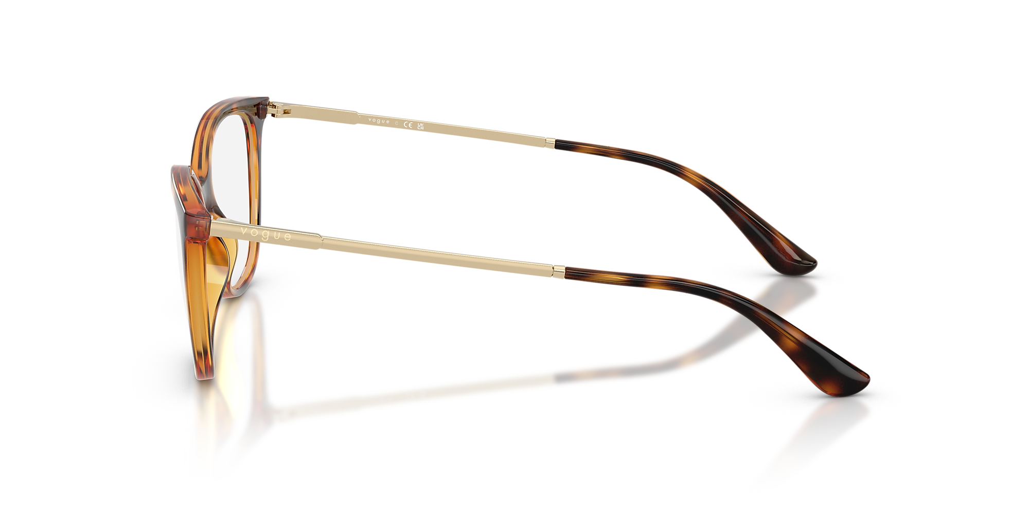 Eyeglasses VO5673 - Dark Havana - Demo Lens - Nylon | Vogue United